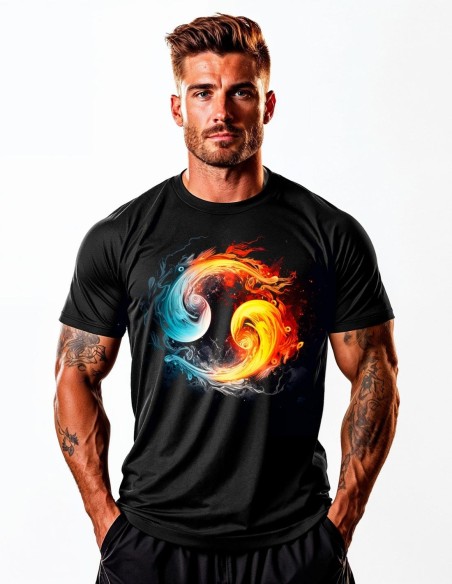 Camiseta Dry Fit UV 50+ Harmonia Yin-Yang