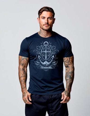 Camiseta Dry Fit UV 50+ Âncora da...