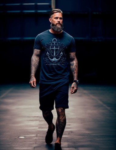 Camiseta Dry Fit UV 50+ Âncora da...