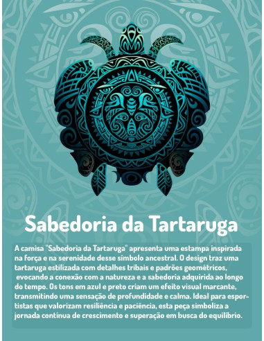 Camiseta Dry Fit UV 50+ Sabedoria da...