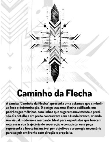 Camiseta Dry Fit UV 50+ Caminho da...
