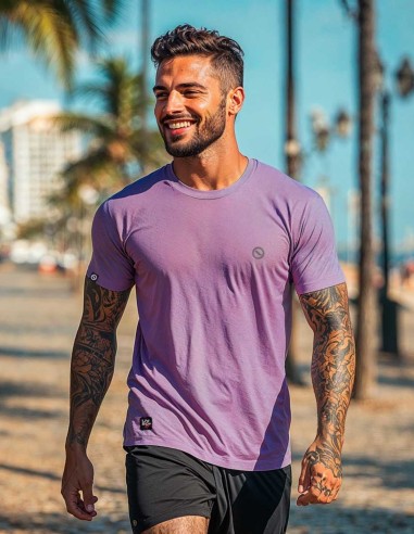 Camiseta Dry Fit UV 50+ Lavanda