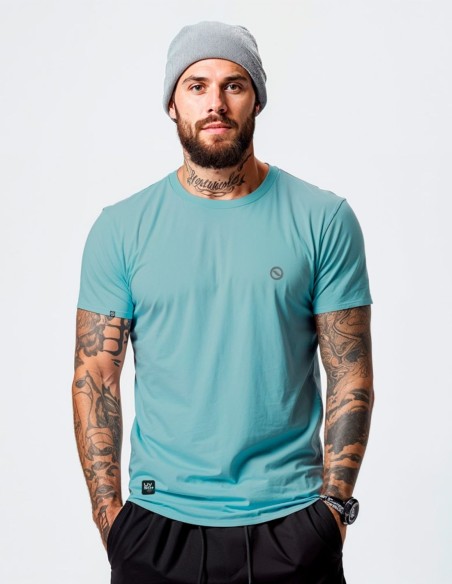 Camiseta Dry Fit UV 50+ Azul Suave