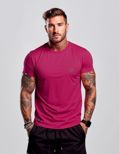 Camiseta Dry Fit UV 50+ Framboesa Viva