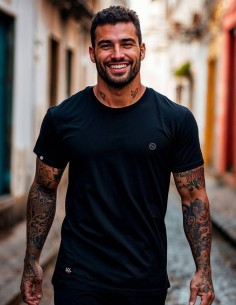 Camiseta Dry Fit UV 50+ Preta 2