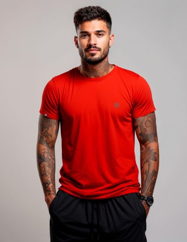 Camiseta Dry Fit UV 50+ Vermelho...