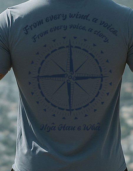 Camiseta Dry Fit UV 50+ Nga Hau e Wha