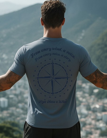 Camiseta Dry Fit UV 50+ Nga Hau e Wha