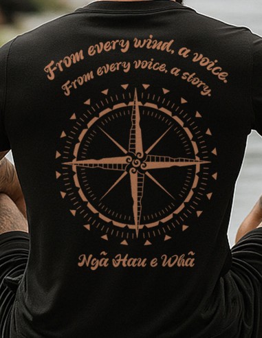 Camiseta Dry Fit UV 50+ Nga Hau e Wha