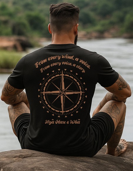 Camiseta Dry Fit UV 50+ Nga Hau e Wha