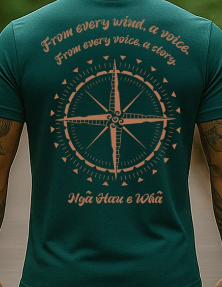 Camiseta Dry Fit UV 50+ Nga Hau e Wha