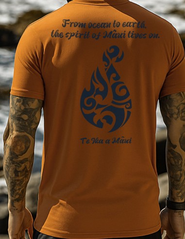 Camiseta Dry Fit UV 50+ Te ika a Maui