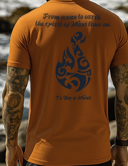 Camiseta Dry Fit UV 50+ Te ika a Maui