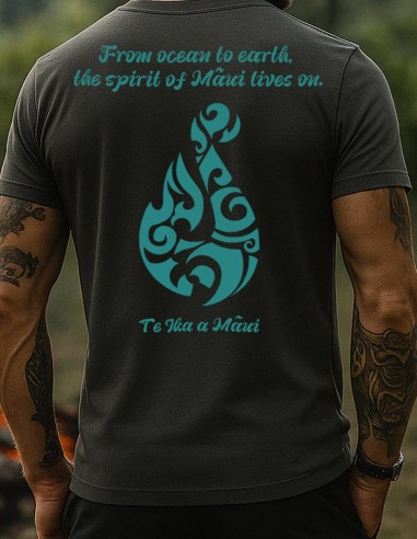 Camiseta Dry Fit UV 50+ Te ika a Maui