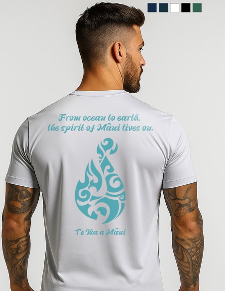 Camiseta Dry Fit UV 50+ Te ika a Maui
