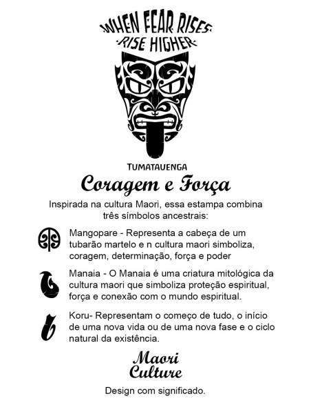 Camiseta Dry Fit UV 50+ Tūmatauenga