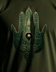 Camiseta Dry Fit UV 50+ Mística Mão de Fátima 2