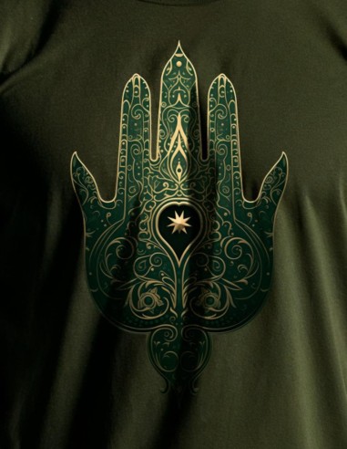 Camiseta Dry Fit UV 50+ Mística Mão...