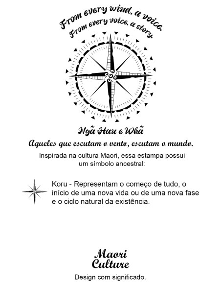 Camiseta Dry Fit UV 50+ Nga Hau e Wha